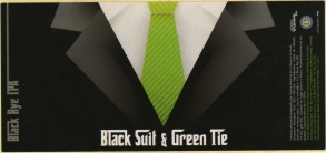 Sesma & Bayuira - Black Suit & Green tie