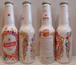 Flower Power. Cerveza Isleña SL (Trasera). 33cl