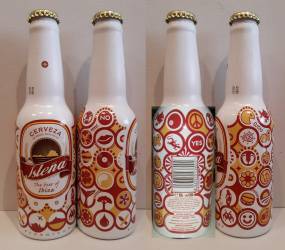 The Beer Of Ibiza. Exportacion Holanda (Pegatina). 33cl