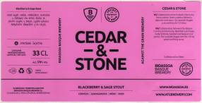 B.B.B. & Against the Grain Brewery - Cedar & Stone