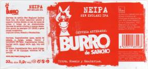 Burro de Sancho Neipa