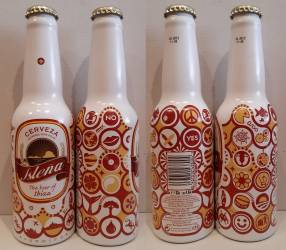 The Beer Of Ibiza. Boxal. Exportación Italia. 33cl