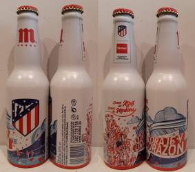 5 Estrellas. R-8120. Atlético De Madrid Jugadores y Afición. 33cl.