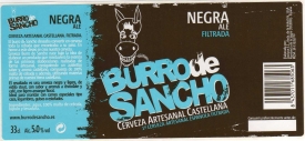 Burro de Sancho Negra