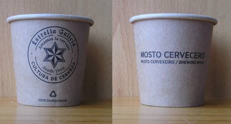 6cm Cultura de Cerveza, Mosto Cervecero, Carton