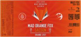 Mad Brewing & Guineu - Mad Orange Fox
