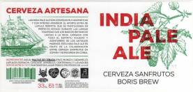 Sanfrutos & Boris - india Pale Ale