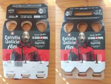 6 Botellas 20cl Mini,  401669, La Casa De Papel
